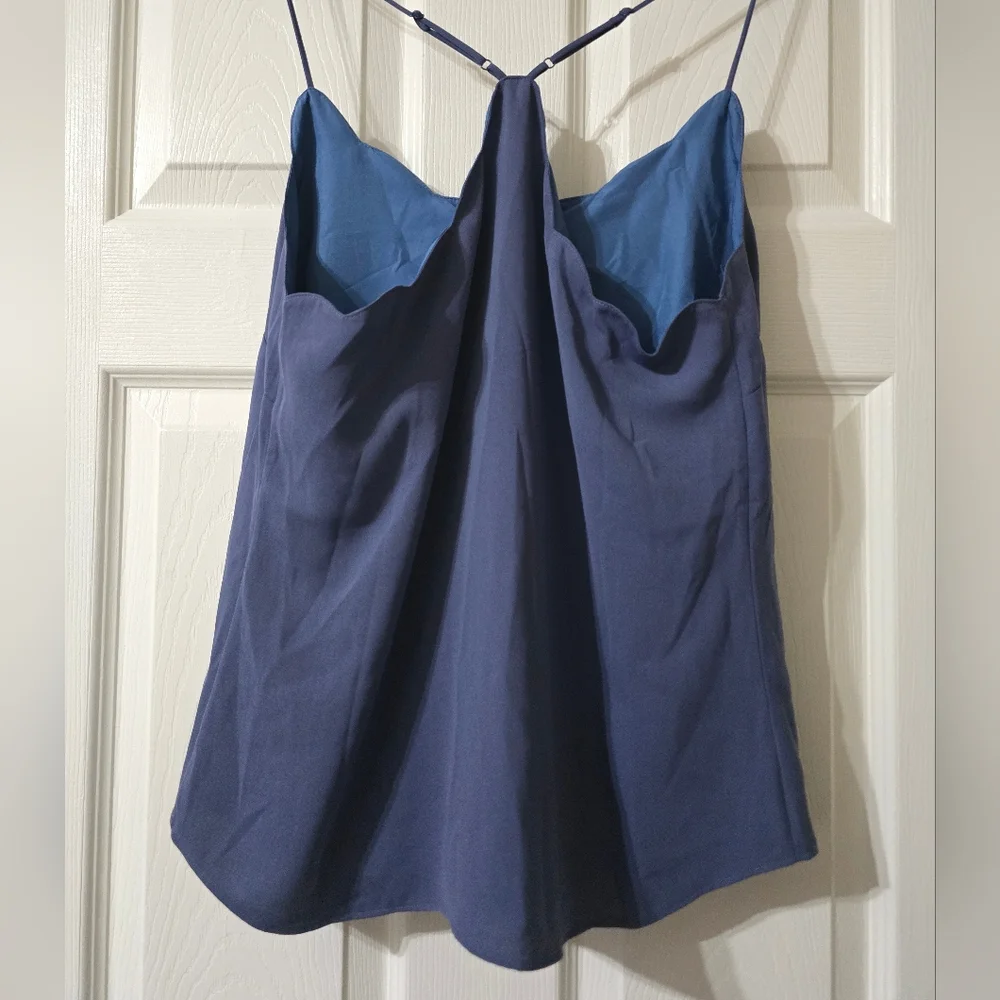 TWO J. Crew Scalloped Edge Racerback Tank Tops/Camis, Dressy & Feminine, NEW! - Picture 6 of 14